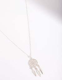 Sterling Silver Dreamcatcher Necklace - link has visual effect only