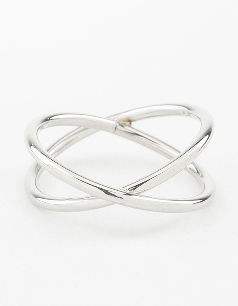Silver Crossover X Ring