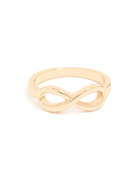 Gold Infinity Ring - link has visual effect only