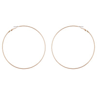 Gold Super Hoop Earrings - link has visual effect only