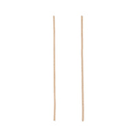 Gold Snake Chain Drop Earrings - link has visual effect only
