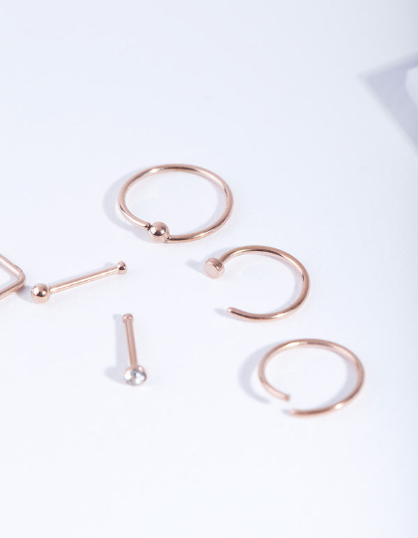 Rose Gold Classic Mix Nose 6-Pack