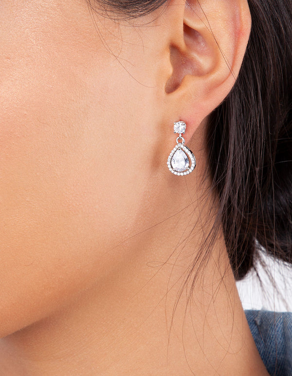 Mini Pear Drop Earring
