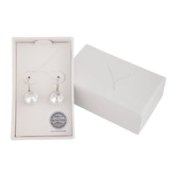 Round Crystal Conti Clasp Earrings - link has visual effect only