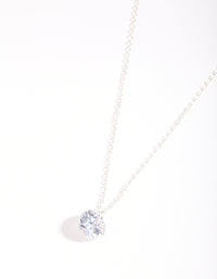 Sterling Silver Treasure Gem Necklace - link has visual effect only