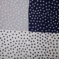 Navy Square Stripe Pattern Bandana Hair Scarf - link has visual effect only