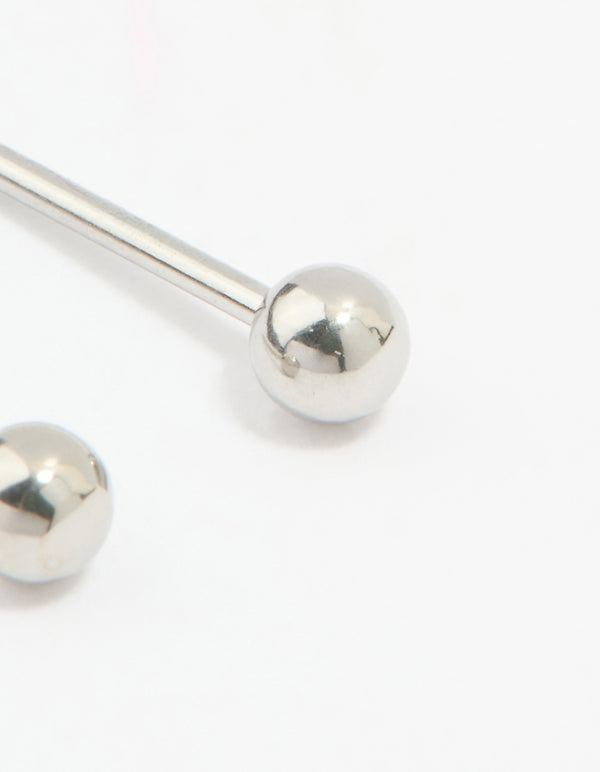 Surgical Stainless Steel 3MM Ball Piercing Stud