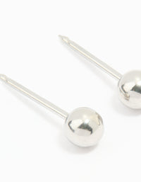 Surgical Stainless Steel 4MM Ball Piercing Stud - link has visual effect only