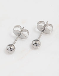 Surgical Steel Ball Piercing Stud 4mm - link has visual effect only