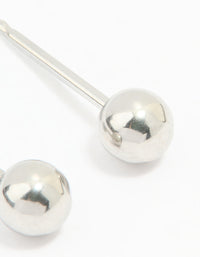 Surgical Stainless Steel 4MM Ball Piercing Stud - link has visual effect only