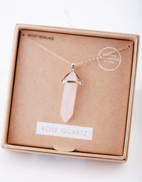 Rose Gold Rose Quartz Gift Box - link has visual effect only