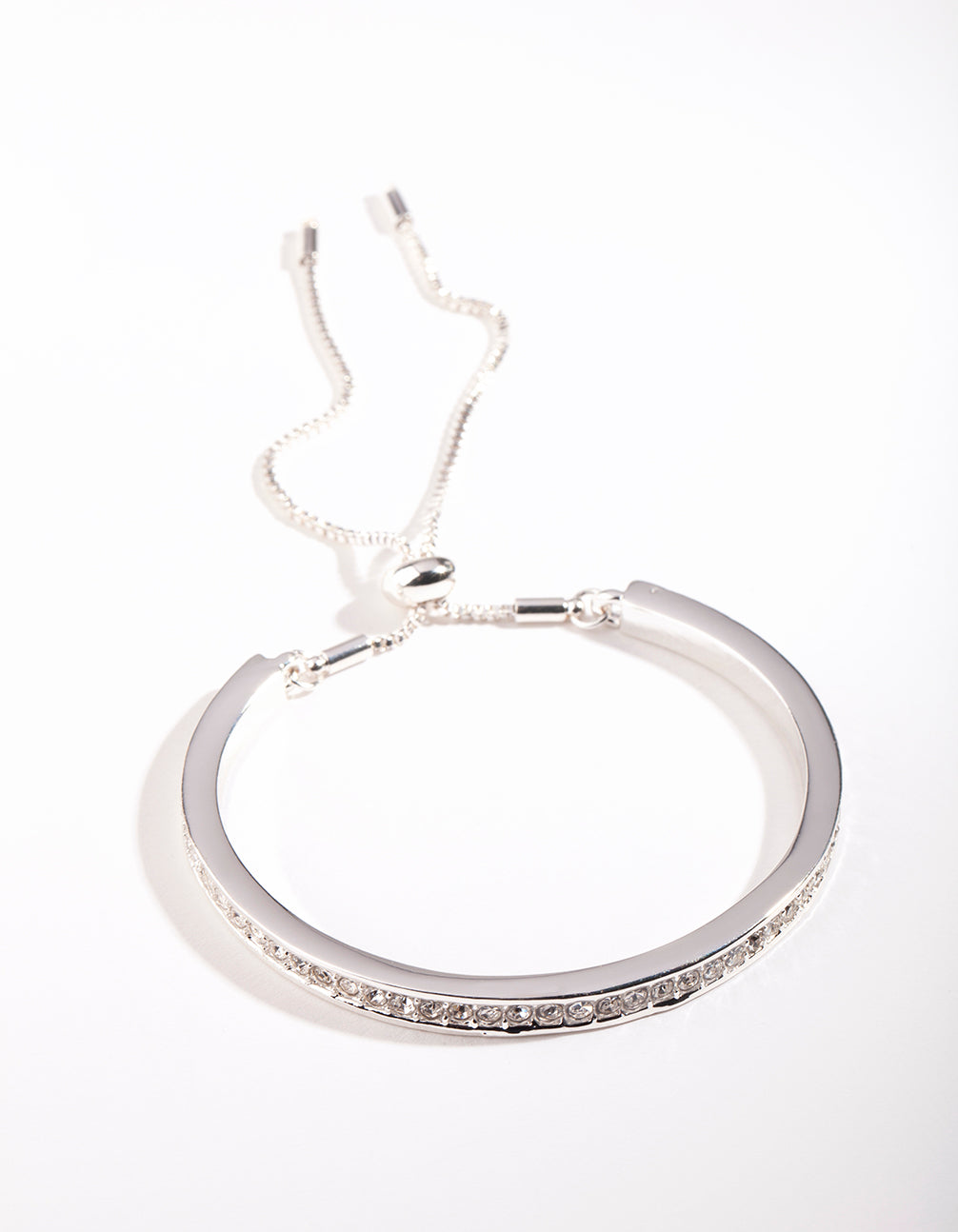 Silver Diamante Sparkle Gift Box