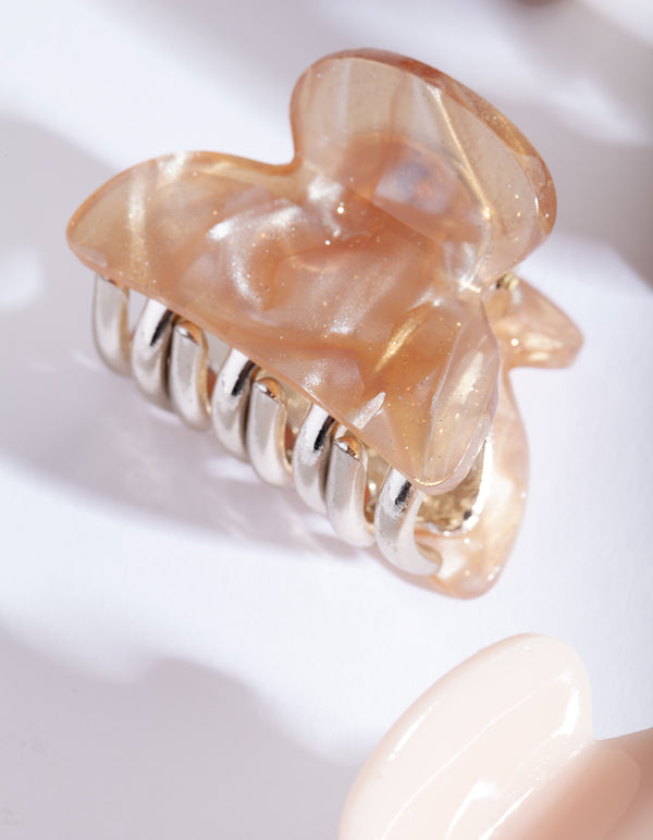 Blush Neutral Claw Clip 4-Pack