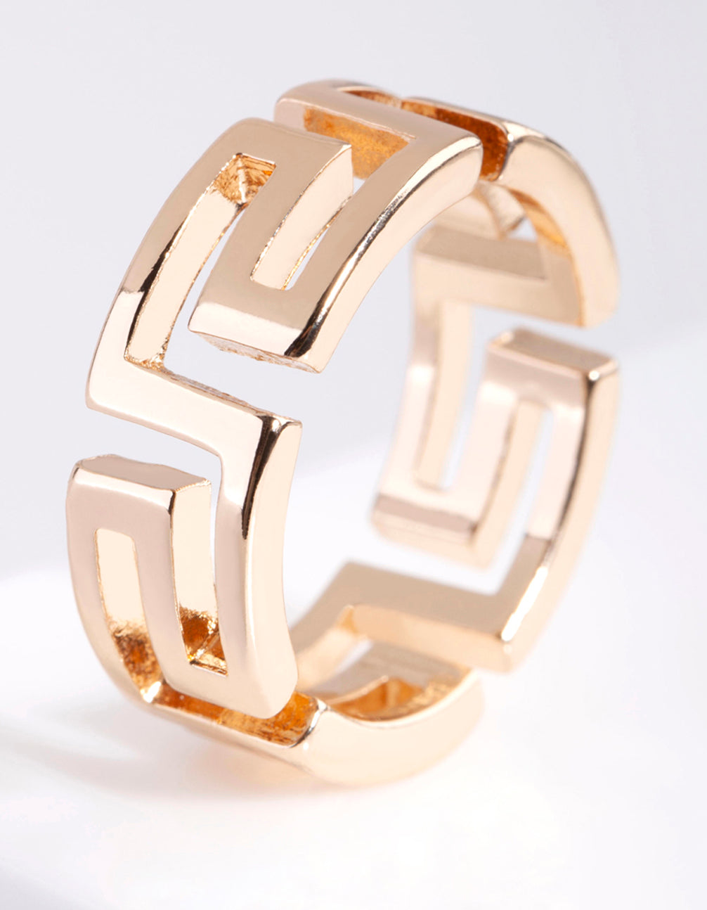 Gold Cut-Out Ancient Ring