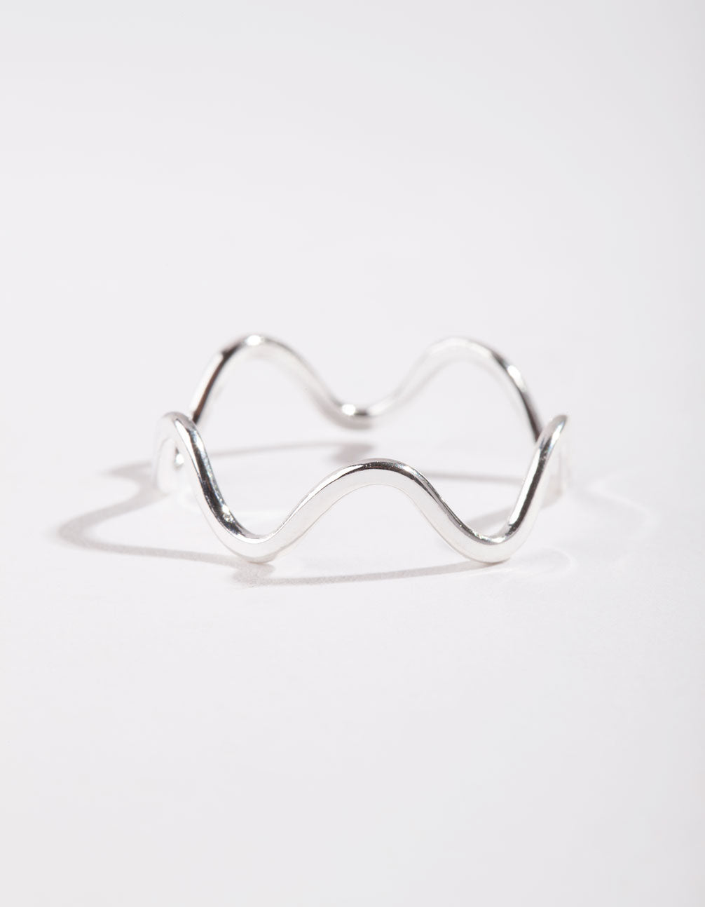 Sterling Silver Swiggle Band Ring