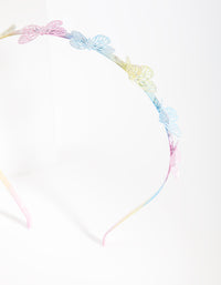 Kids Rainbow Butterfly Headband - link has visual effect only