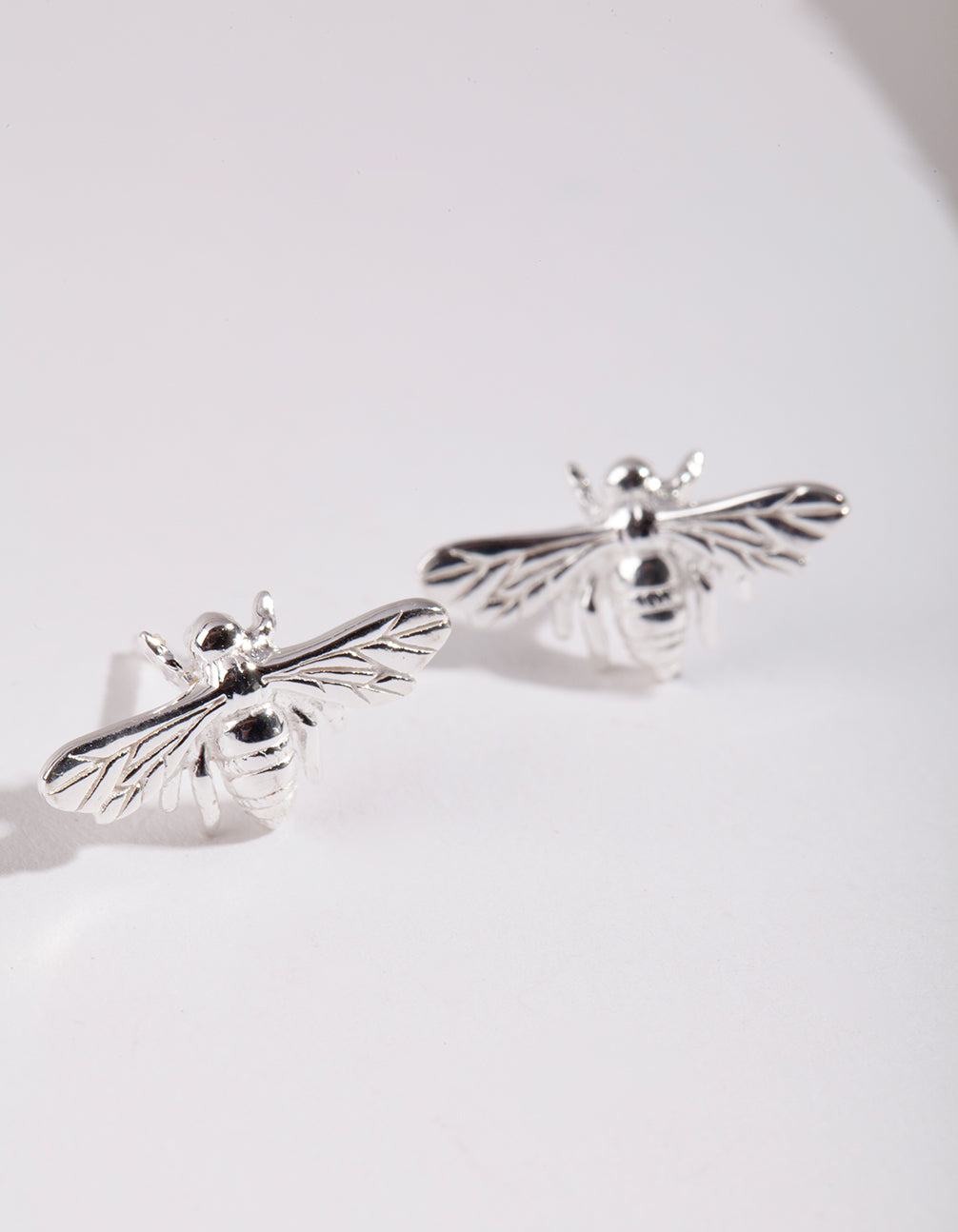 Sterling Silver Bee Earrings