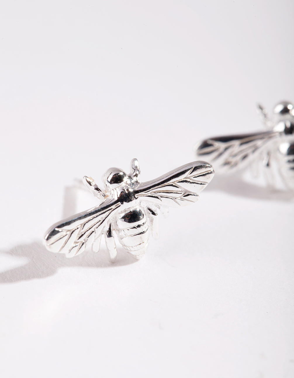 Sterling Silver Bee Earrings