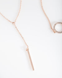 Rose Gold Circle Choker Pack - link has visual effect only