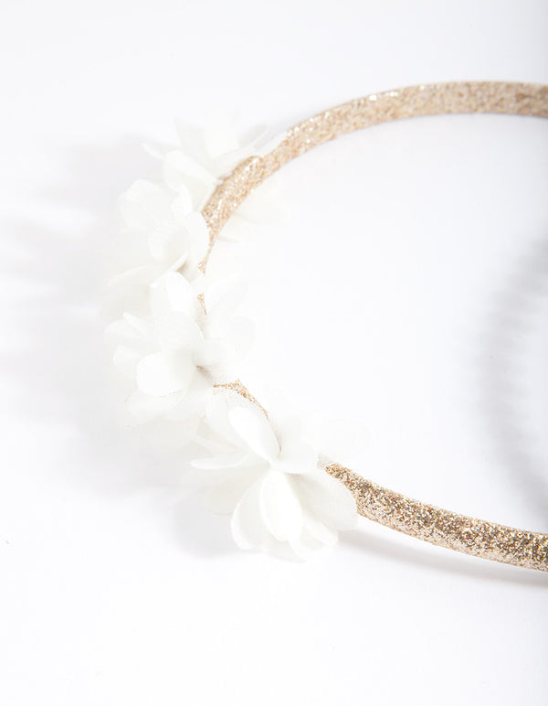 Kids Fabric Flower Headband Pack