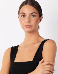 Sterling Silver Singapore Chain 45cm Necklace - link has visual effect only