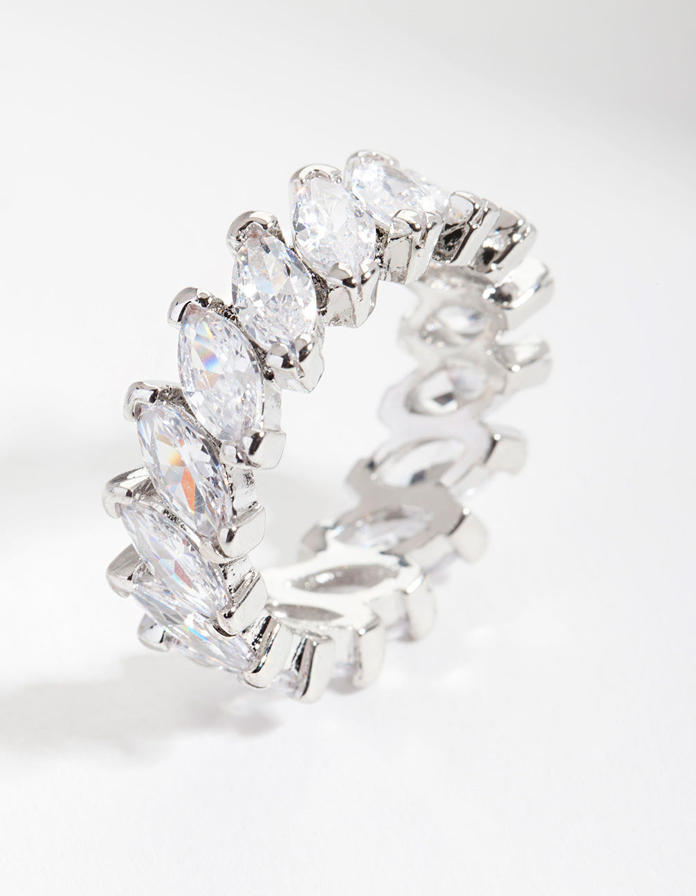 Silver Cubic Zirconia Ring