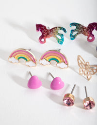 Kids Fairytale Stud Earring 6-Pack - link has visual effect only