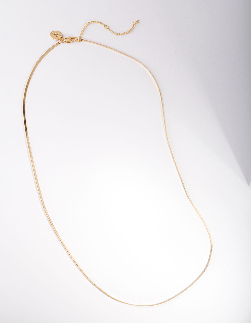 Gold Plated 60cm Fine Snake Chain Necklace