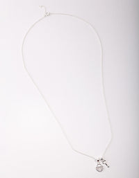 Sterling Silver Love Padlock Necklace - link has visual effect only