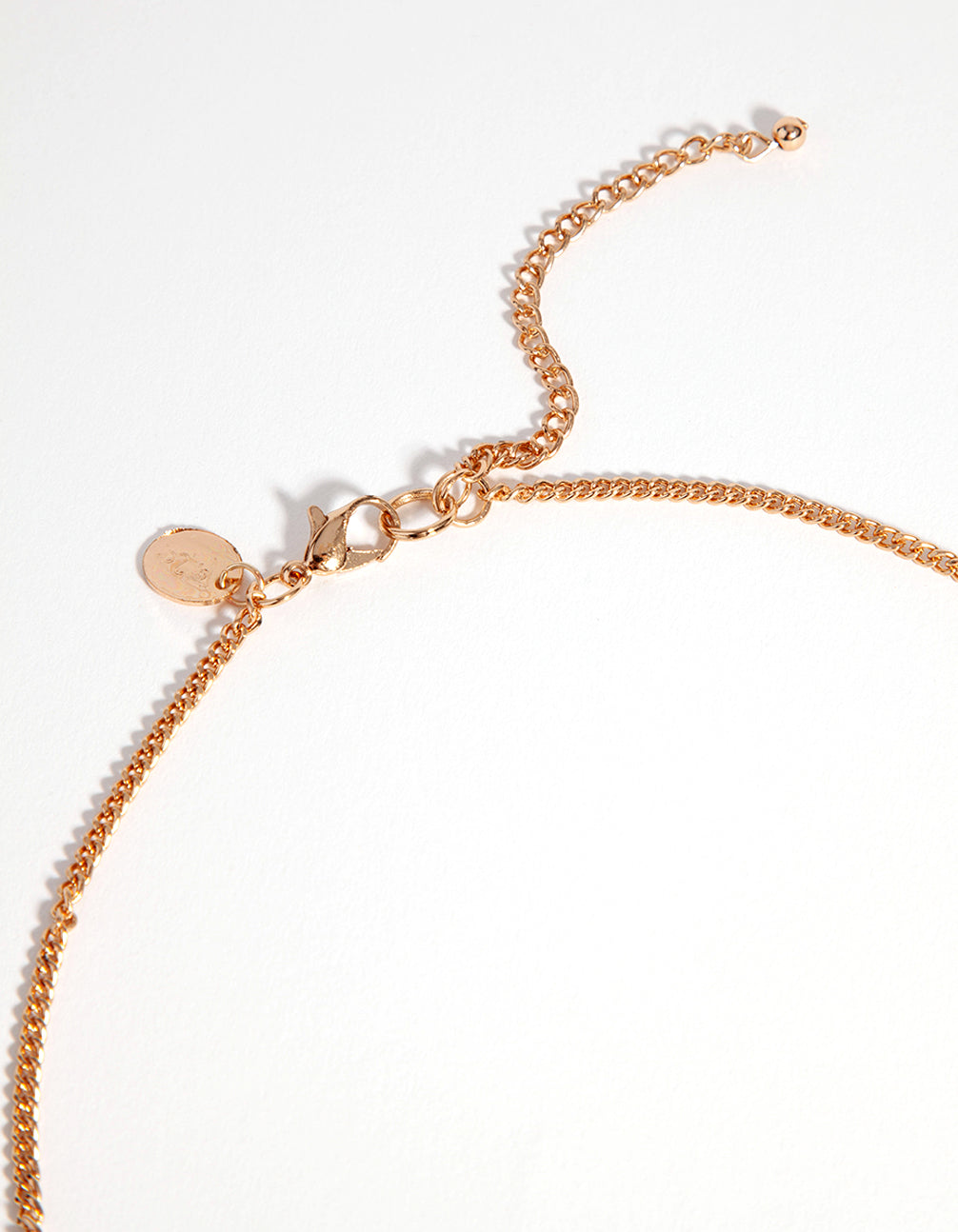 Gold Earthy Stone Long  Necklace