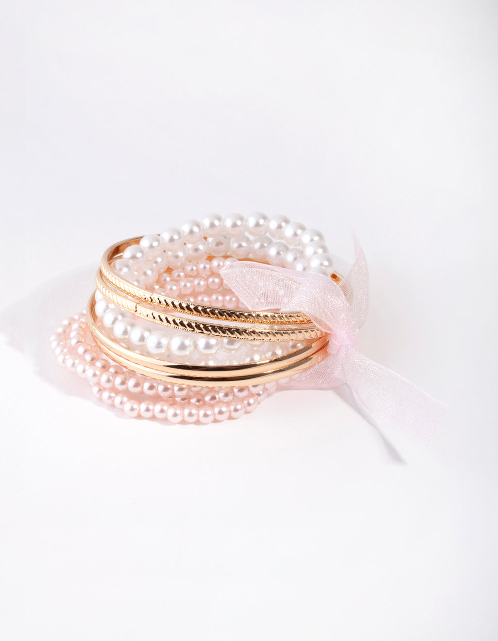 Kids Gold Pearly Baby Mixed Wrist