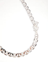Silver Plated Mariner T&O Necklace - link has visual effect only