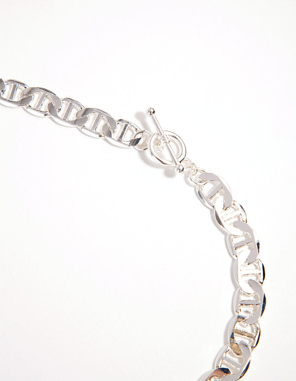 Silver Plated Mariner T&O Necklace