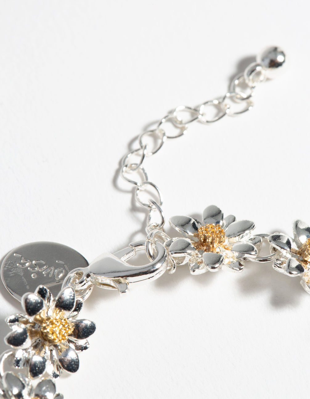 Silver Daisy Chain Bracelet