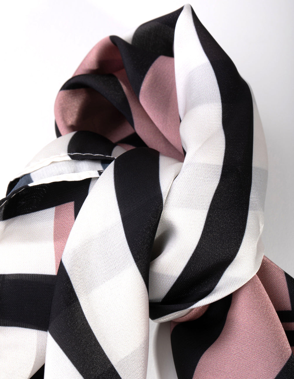 Fabric Mixed Stripe Scarf