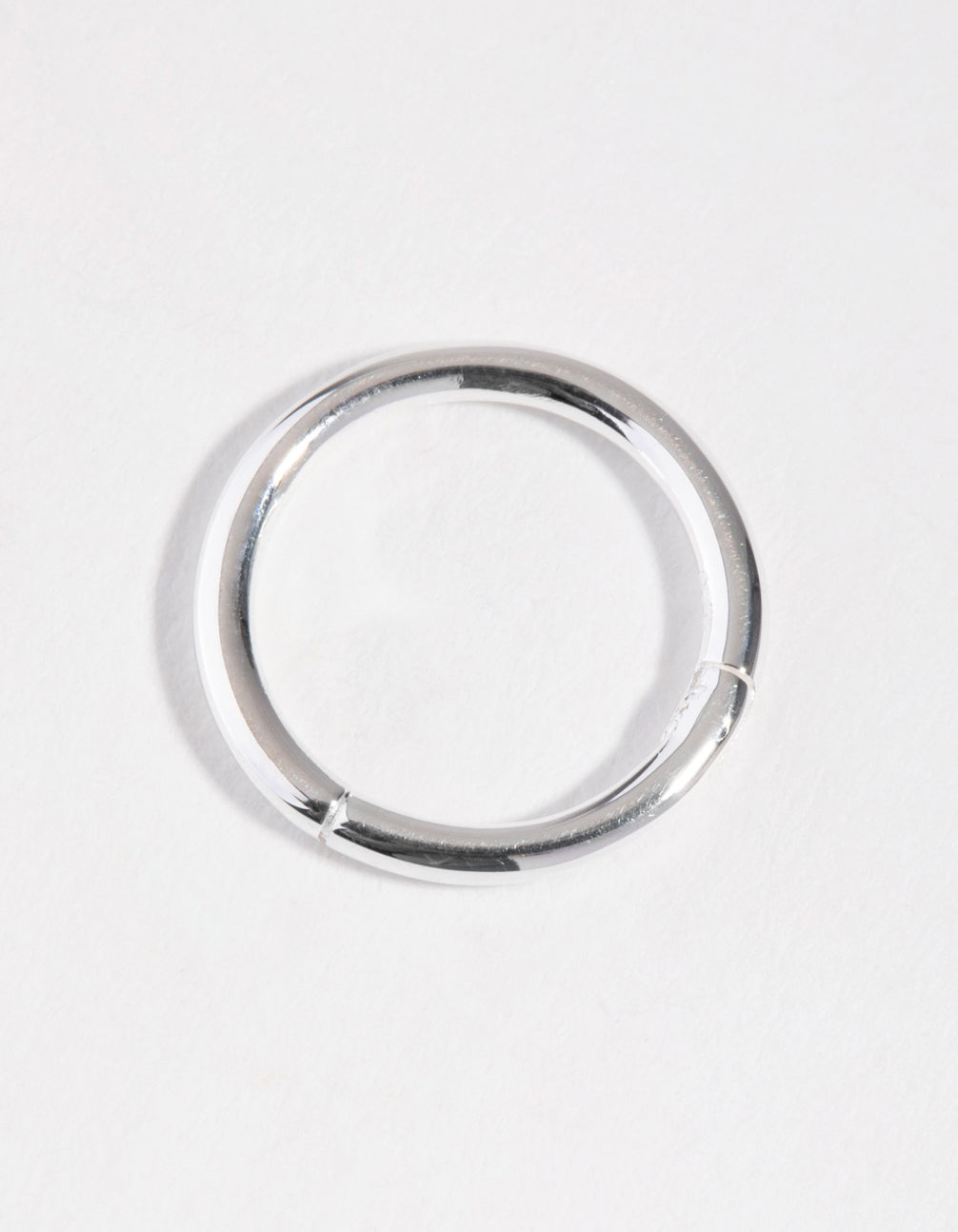Sterling Silver 8mm Stud Polished Clicker