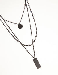 Gold Shape 3-Layer Choker - link has visual effect only