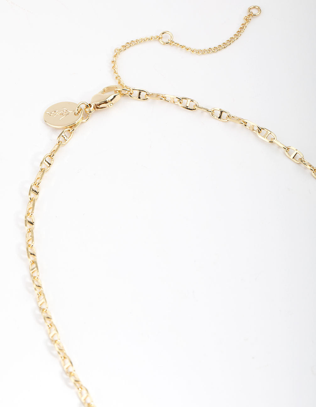 Gold Plated Mariner Chain Necklace