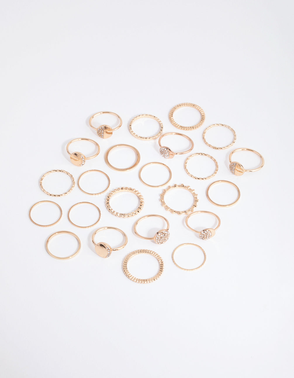 Gold Moon Phase Ring 24-Pack