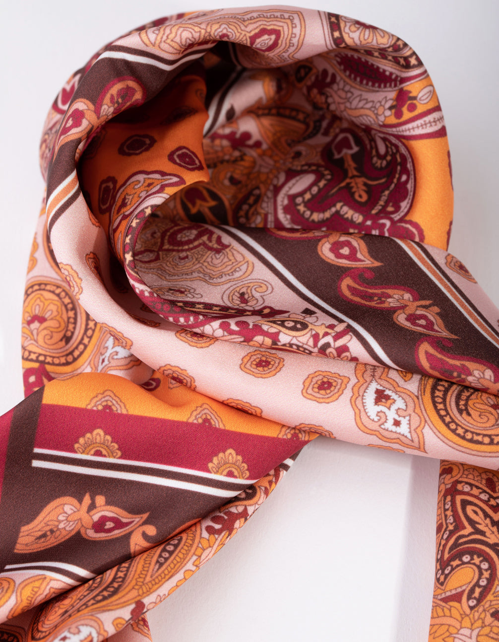 Fabric Paisley Scarf