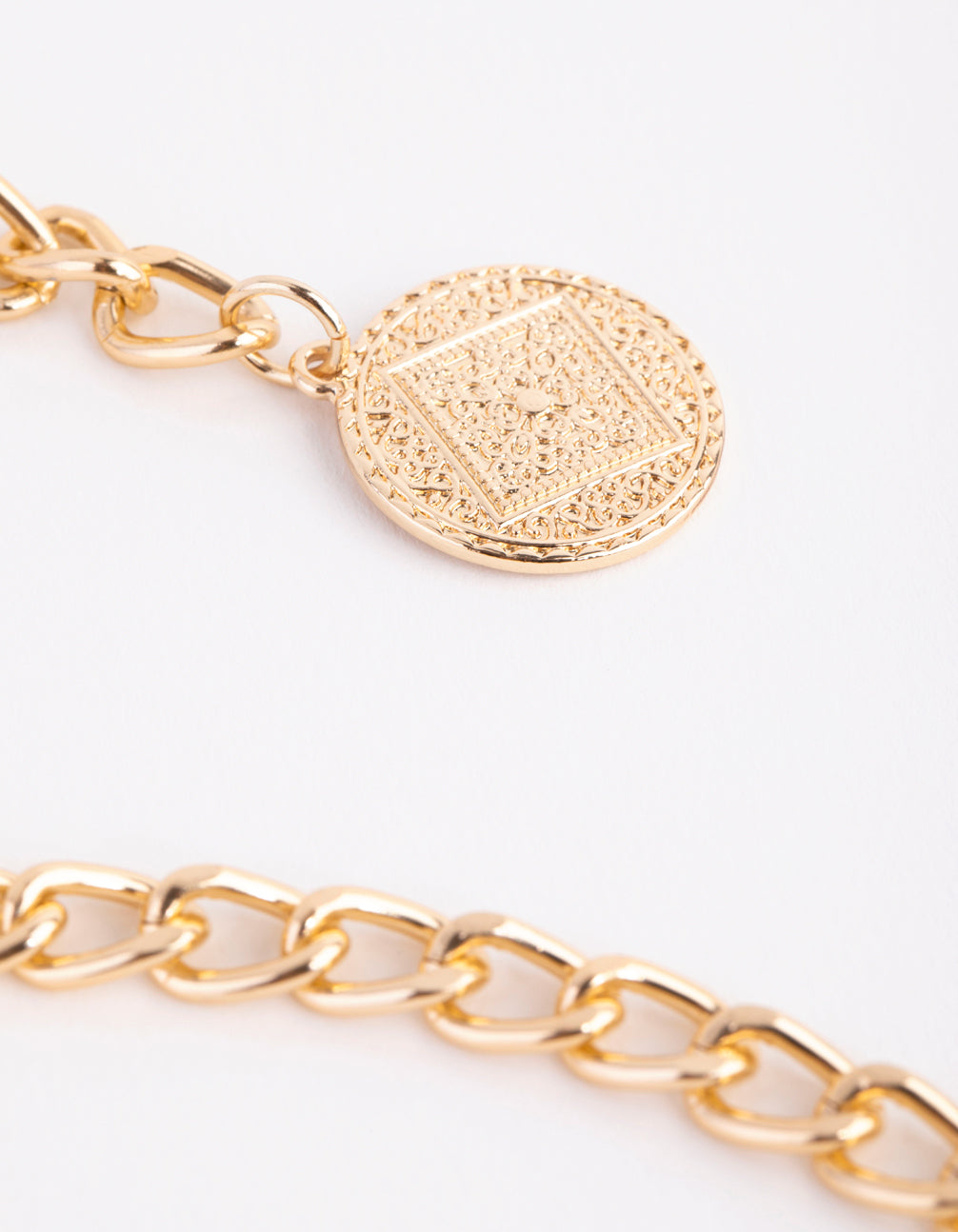 Gold Chain with Coin Belt