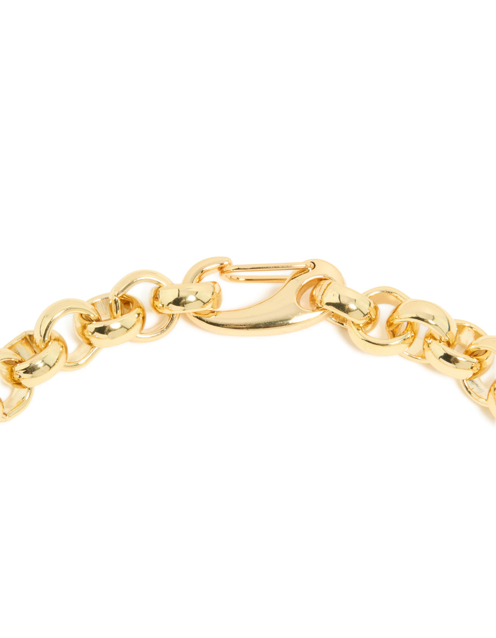 Gold Plated Rolo Chain Necklace