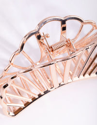 Rose Gold Shell Cut Out Claw - link has visual effect only