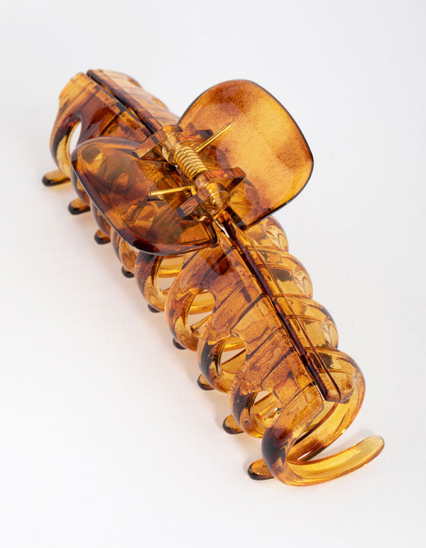 Plastic Tortoiseshell Large Claw