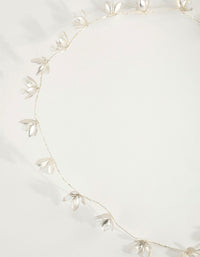 Mixed Flower Detail Dainty Halo - link has visual effect only