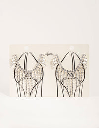 Crystal Back Drape Shoe Clip - link has visual effect only