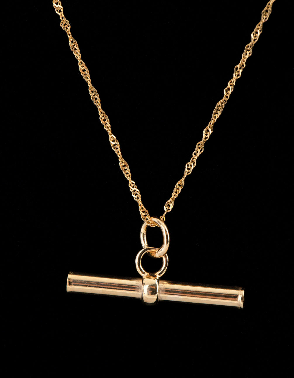 9ct Gold Fob Pendant Charm