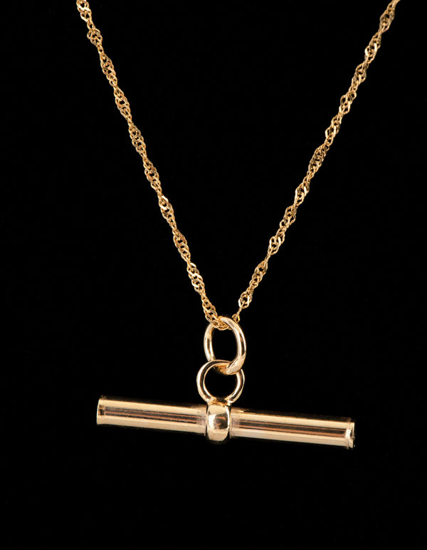 9ct Gold Fob Pendant Charm