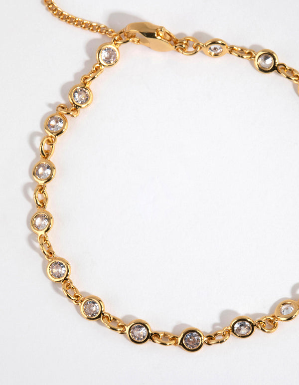 Gold Dainty Chain Bracelet