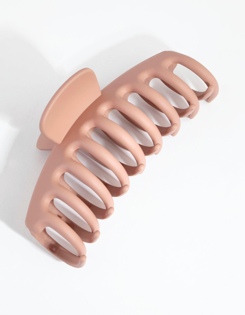 Coral Acrylic Large Bar Claw